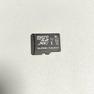 送料無料 動作確認済み Super Talent 256GB マイクロSDカード microSDXC UHS-I C10 U1 Switch対応 中古