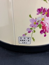 中古品 ZOJIRUSHI 象印ジャー 幸 しあわせ KSA-3 花化粧 3.8リットル 保温 炊事 昭和 レトロ_画像8