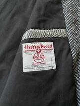 【Harris Tweed】00s FRAGILE パッチワーク ツイード ジャケット / オーバーサイズ ヴィンテージ生地 USA O3-10007-1574 sale_画像9