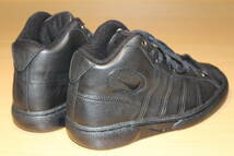 90s バスケットシューズ 希少な未使用展示品 難あり Nike Sweet Lew Sneaker All Black Leather Uppers ビンテージ　シューズ　_画像5