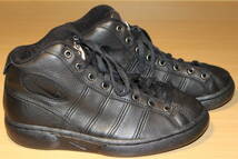 90s バスケットシューズ 希少な未使用展示品 難あり Nike Sweet Lew Sneaker All Black Leather Uppers ビンテージ　シューズ　_画像6