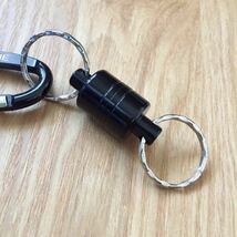 未使用 BEAMS Carabiner Magnet Keyholder ビームス カラビナ マグネット キーホルダー 日本製 JAPAN MADE EDC OUTDOOR エブリデイキャリー_画像5