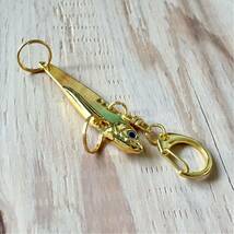 未使用 BEAMS Metal Vibration Lure Keyholder ビームス メタルバイブレーション ルアー型キーホルダー 雷魚 ブラックバス スズキ シイラ_画像3