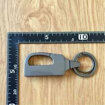 未使用 BEAMS Carabiner Keyholder ビームス カラビナ キーホルダー 2連タイプ 爪切り内蔵 日本製 MADE IN JAPAN EDC エブリデイキャリー_画像8