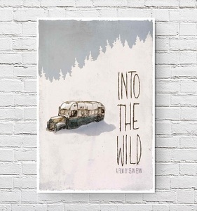 イントゥザワイルド 映画ポスター INTO THE WILD US版 11×17インチ (27.9×43.2cm) mp2