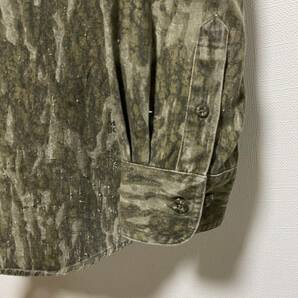 アメリカ古着 MOSSY OAK リアルツリー 長袖 シャツ カモ柄 総柄 ヴィンテージ XLサイズ 【P518】の画像8