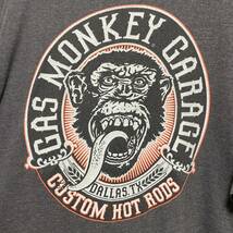 アメリカ古着　Gas Monkey Garage　ガスモンキーガレージ　半袖　Tシャツ　クルーネック　2XL 【Q32】_画像7