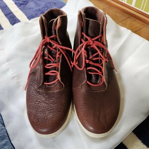 vans Van zotw Brown кожа us12 спортивные туфли 