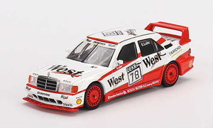 メルセデス ベンツ 190E 2.5-16 エボリューション II DTM1991 #78 Lohr （左ハンドル） （1/64スケール ダイキャスト MINI GT MGT00395-L）