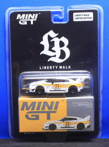 1/64 MINI-GT 日産 LB-Silhouette WORKS GT 35GT-RR Ver.1 LB Racing リバティーウォーク限定パッケージ【528】