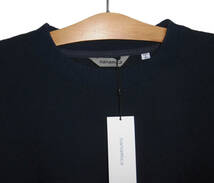 ◇極美品 nanamica ナナミカ SUHS314 ALPHADRY Crew Neck Sweat アルファドライ クルーネック スウェット M NAVY_画像6