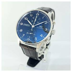 最終値下げ　美品　IWC IW371447 ポルトギーゼ クロノグラフ メンズ腕時計