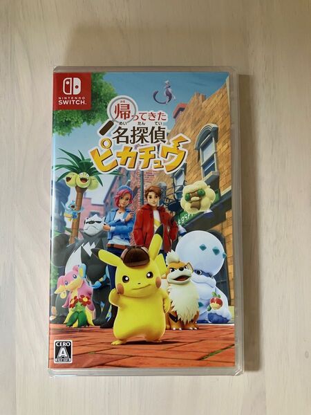 【Switch】 帰ってきた 名探偵ピカチュウ 特典無し