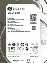 【送料無料】 ★ 4TB ★　ST4000VM005　/　Seagate 【 使用時間： 8 ｈ 】 2023年製　新品同様　3.5インチ 内蔵HDD　SATA600　シーゲート_画像3