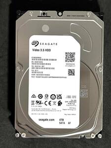 【送料無料】 ★ 4TB ★　ST4000VM005　/　Seagate 【 使用時間： 7 ｈ 】 2023年製　新品同様　3.5インチ 内蔵HDD　SATA600　シーゲート　