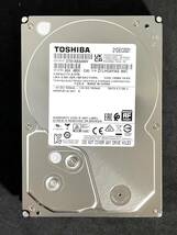 【送料無料】　★ 2TB ★　TOSHIBA / DT01ABA200V　【使用時間： 30 ｈ】 新品同様　2021年製　3.5インチ　内蔵HDD　SATA　AVコマンド対応 _画像1