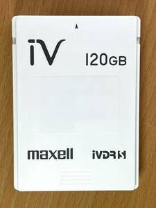 ★送料無料★動作品　iVDR-S カセットハードディスク　120GB　ホワイト　マクセル/maxell　アイヴィ　M-VDRS　Wooo対応　②