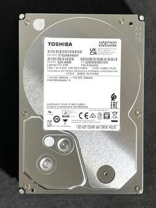 【送料無料】　★ 4TB ★　TOSHIBA / DT02ABA400V　【使用時間： 47 ｈ】　2022年製　稼働極少　3.5インチ内蔵HDD　SATA　AVコマンド対応