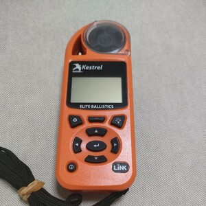 Kestrel 5700 Elite Weather Meter with Applied Ballistics LiNK Orange 複合計測器 ジャンク品 風向計 風速計 ポケットウェザーメーター