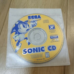 SONIC CD SEGA PC ソニックCD ジャンク品 セガ 北米 北米輸入 NTSC パソコン WINDOWS