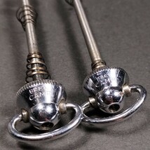 【中古良品】カンパニョーロ レコード・ハブ クイックリリース前後セット・リア 126mmの６段用／Campagnolo Record quick release set_画像7