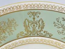 ＊レア＊ WEDGWOOD ウェッジウッド ＊RARE＊ COLUMBIA SAGE GREEN 17cm Salad Plate コロンビア セージグリーンサラダプレート *L312_画像7