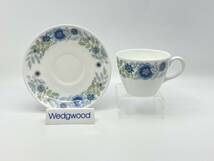 WEDGWOOD ウェッジウッド CLEMENTINE Tea Cup & Saucer クレメンタイン ティーカップ＆ソーサー *L857_画像2