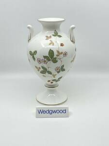 WEDGWOOD ウェッジウッド WILD STRAWBERRY Large Vase ワイルドストロベリー 大 ベーズ *L757