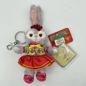 旧正月 香港ディズニーランド HONG KONG ステラルー ぬいぐるみバッジ ぬいば ストラップ キーチェーン キーホルダー 希少 ステラ・ルー