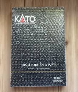 ◆新品・未開封◆KATO 58654+50系「SL人吉」4両セット　10-1727