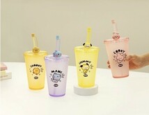 BT21 公式　minini CHIMMY タンブラー(ストロー付き)　韓国　K-POP☆BTS 防弾少年団　JIMIN ジミン　TUMBLER_画像4