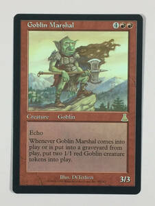 MTG《ゴブリンの司令官/Goblin Marshal》[UDS] 英語