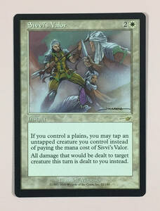 MTG《シヴィーの武勇/Sivvi's Valor》[NEM] 英語