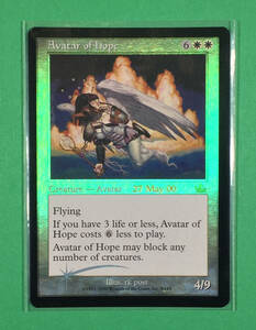 MTG 【Foil】《希望の化身/Avatar of Hope》(プレリリース)[PCY-P] 英語