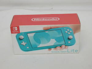 059C866J◆ Nintendo Switch Lite ターコイズ ニンテンドー スイッチ ライト 中古 動作OK