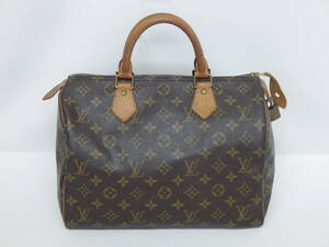 171H382J◆LOUIS VUITTON ルイヴィトン M41526 モノグラム スピーディ30 ミニボストン ハンドバッグ 中古