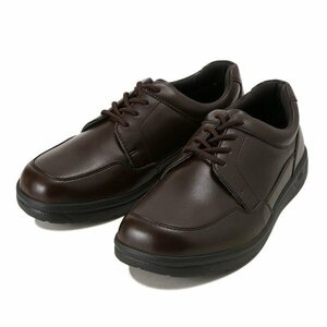 ホーキンス トラベラー レースアップ 4E ダークブラウン 27cm HAWKINS TR LACE UP 4E ワイド 消臭 抗菌