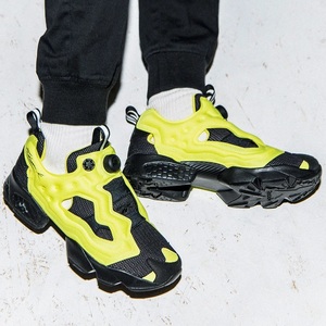 リーボック インスタポンプフューリー OG 23cm 定価19800円 ブラック/ハイパーグリーン 黒 INSTAPUMP FURY OG 90s House