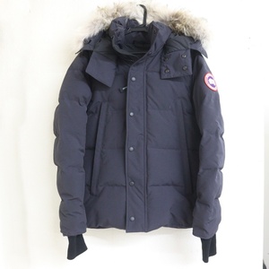  CANADA GOOSE カナダグース ウィンダム パーカー 3808MA ネイビー XSサイズ Wyndham Parka Fusion Fit ダウンジャケット コート メンズ