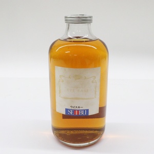  古酒 北海道民様限定発送 RYE BASE ライベース SEIBUラベル ウイスキー 500ml 43% 未開栓 従価 西武 ニッカウイスキー 