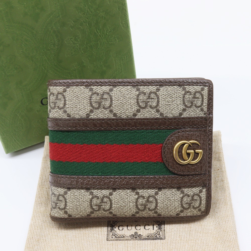 Yahoo!オークション -「gucci ggスプリーム 二つ折り財布」の落札相場