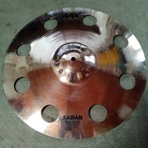 SABIAN AAX O-ZONE CRASH 18 セイビアン クラッシュシンバル_画像1