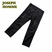 JOSEPH HOMME ジョセフオム　パンツ　カーゴパンツ　黒　メンズ　48サイズ　【AY1369】_画像1