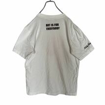 ZARA ザラ　キースヘリング　半袖Tシャツ　プリントTシャツ　白　メンズ　Sサイズ　【AY1428】_画像6