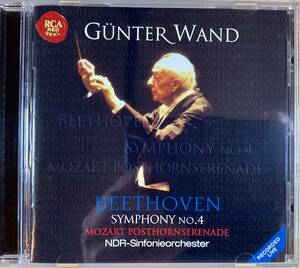 CD　ヴァント　NDR 　ベートーヴェン交響曲第4番　モーツァルト　ポストホルンセレナーデ　Wand　NDR-Sinfonieorchester