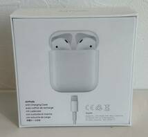 ■【未開封品】Apple AirPods with Charging Case エアポッズ ワイヤレスイヤホン 充電ケース付きBluetooth 第2世代 MV7NJ/A_画像2