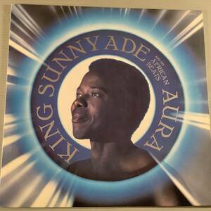LP(日本盤)●KING SUNNY ADE & HIS AFRICAN BEATS／AURA※アフリカン●良好品！