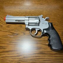 S&W M686.357マグナム　4インチ　シルバー　HOP UP AIR REVOLVER SERIES クラウンモデル_画像4