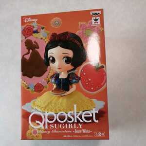 新品未開封 ディズニー 白雪姫 フィギュア Qposket Q posket SUGIRLY Disney Characters Snow White UFOキャッチャー クレーンゲーム　景品