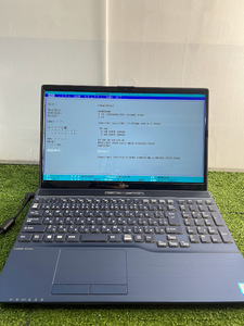 FUJITSU/富士通 FMVA77D3LC LIFEBOOK AH77/D3 ノートパソコン　本体・電源　現状中古品　ジャンク扱い（A3）